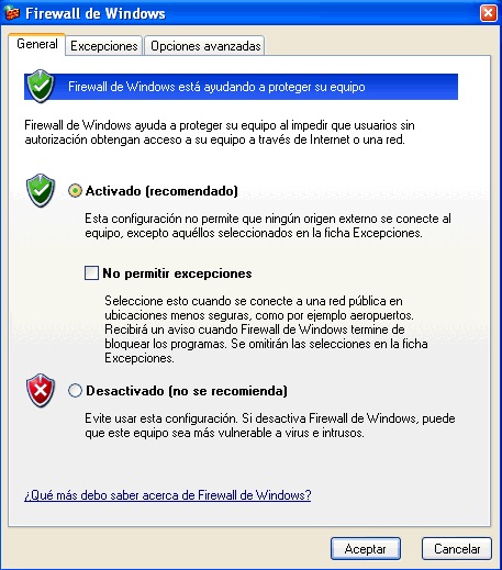 El acceso al servidor a trav�s de SAC-9.jpg