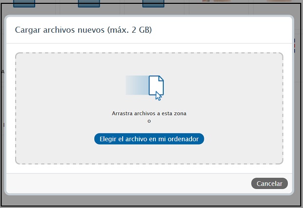Puedo mis archivos también a través de una interfaz