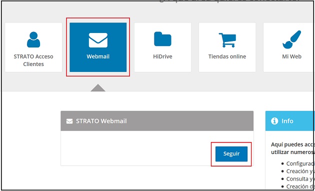 Strato Webmail