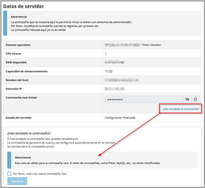 Reestablecer la contrase�a root-1.png