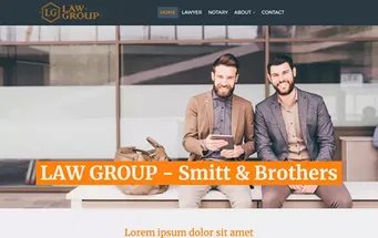 Avance: sitio web del despacho de abogados